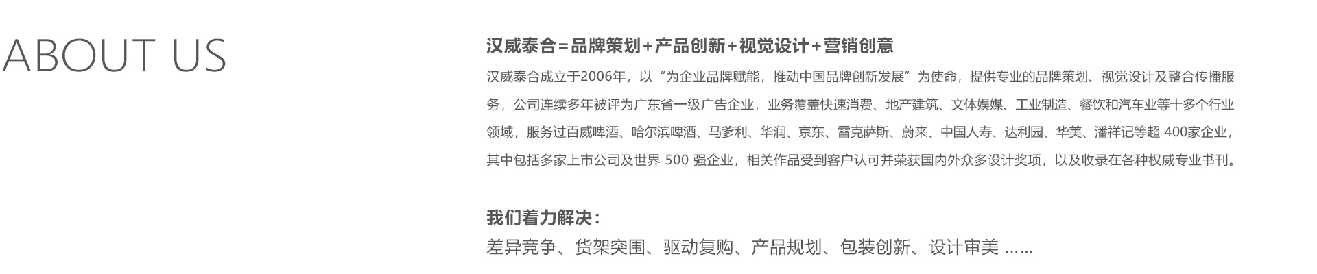 PROFILE 关于